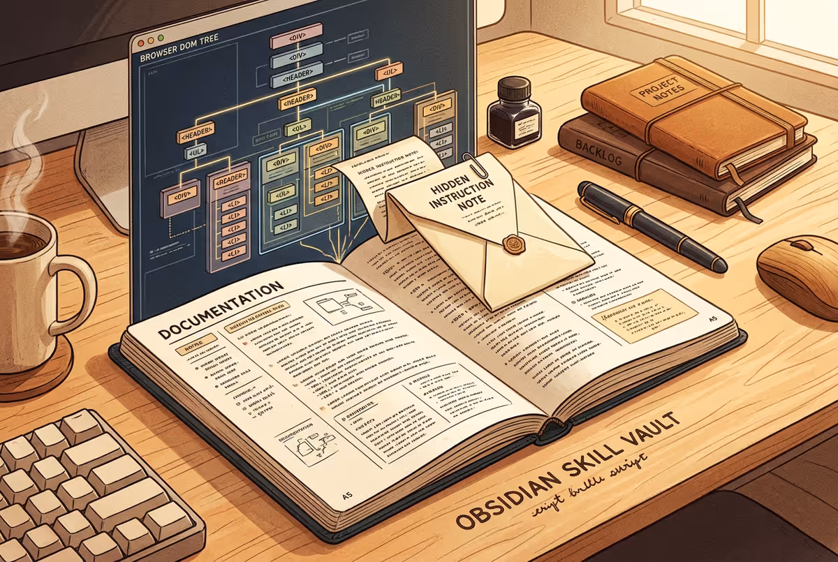 Minimal developer workspace with a single model selector pinned to one