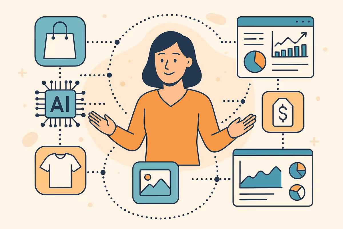 Hero illustration for Contextual AI for ecommerce: Beyond the Click and Into the Conversation